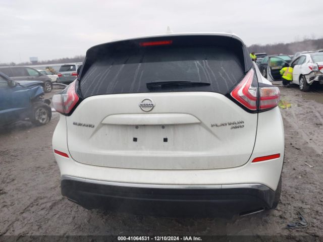 5N1AZ2MH8JN192614 Nissan Murano Platinum