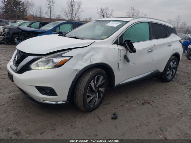 5N1AZ2MH8JN192614 Nissan Murano Platinum