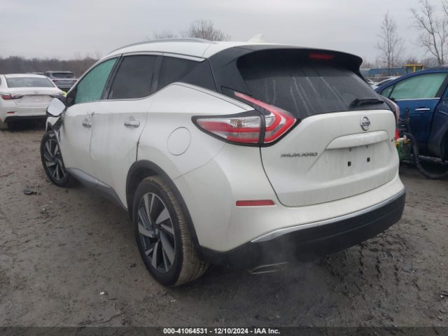 5N1AZ2MH8JN192614 Nissan Murano Platinum
