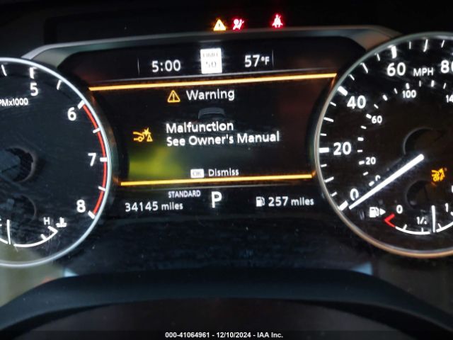 5N1AT3CA6MC831455 Nissan Rogue Sl Fwd