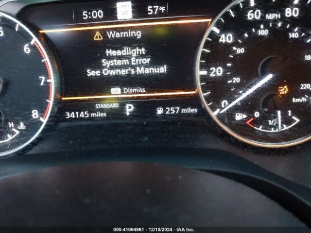 5N1AT3CA6MC831455 Nissan Rogue Sl Fwd