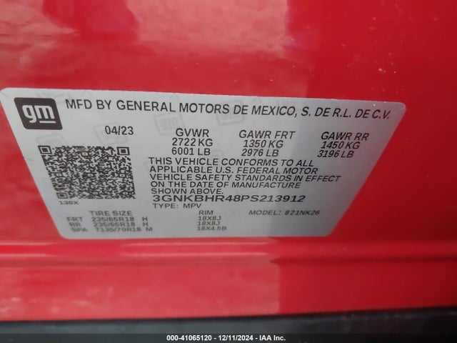 Chevrolet Blazer Awd 2lt 2023 3GNKBHR48PS213912 Image 9