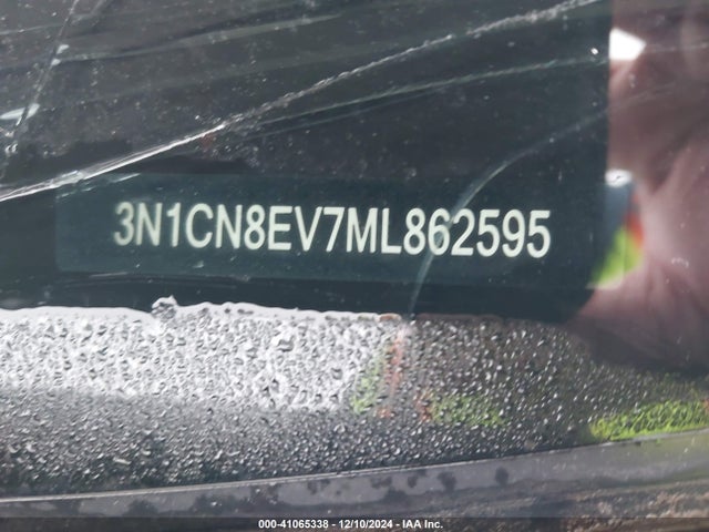 Nissan Versa Sv Xtronic Cvt 2021 3N1CN8EV7ML862595 Image 9