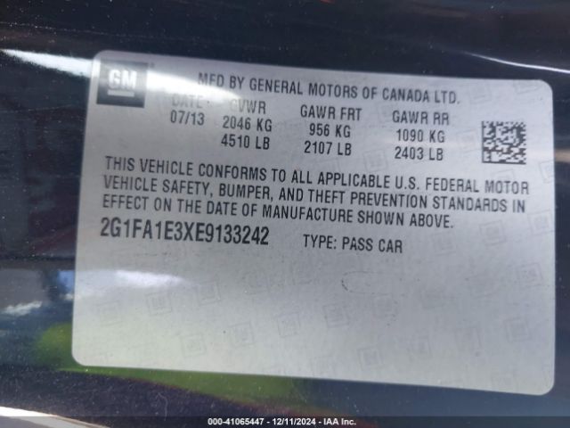 2G1FA1E3XE9133242 Chevrolet Camaro 2ls