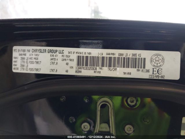 1C6RR7KG3ES253638 RAM 1500 St
