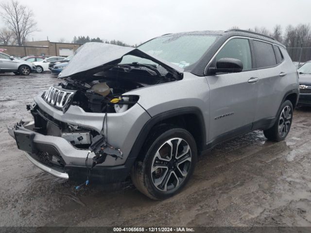 3C4NJDCB0NT203665 Jeep Compass Limited 4x4