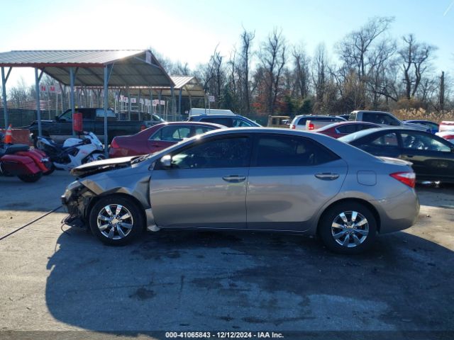 2T1BPRHE8EC059626 Toyota Corolla Le Eco