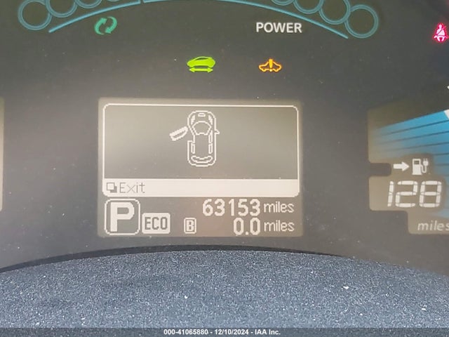 1N4BZ0CP1HC304042 Nissan LEAF S