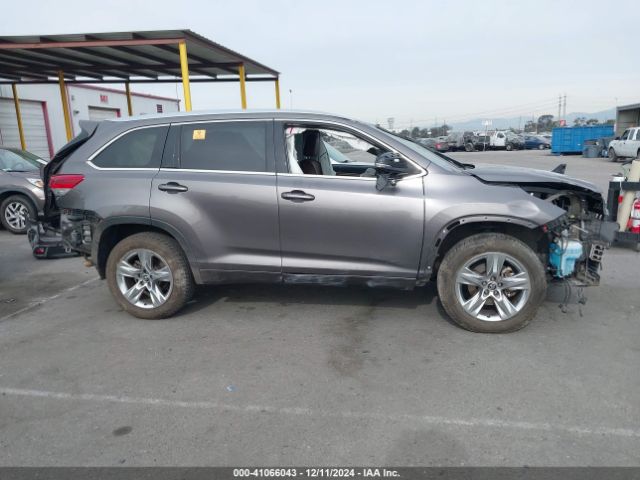 5TDYZRFH8KS327403 Toyota Highlander Limited