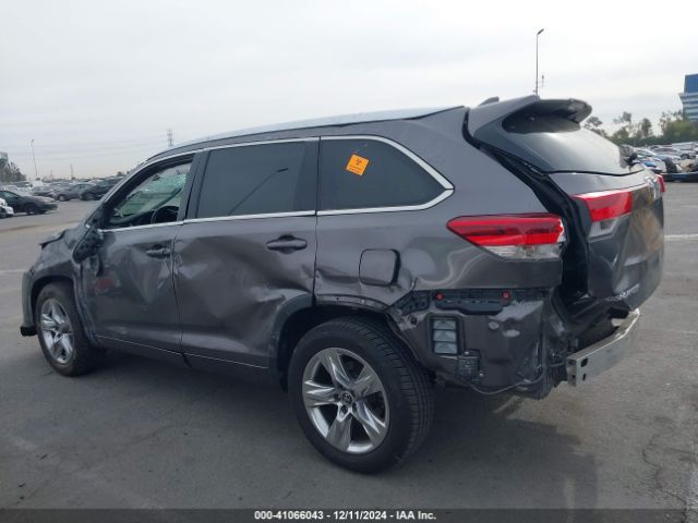 5TDYZRFH8KS327403 Toyota Highlander Limited