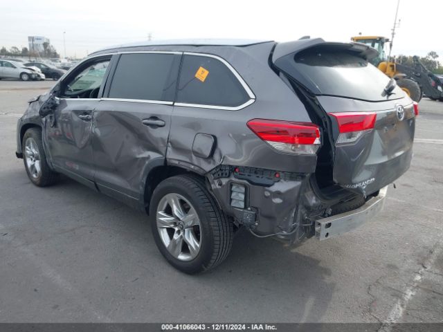 5TDYZRFH8KS327403 Toyota Highlander Limited