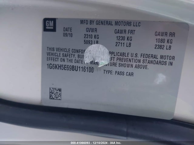 2011 CADILLAC DTS 1G6KH5E69BU116100 Photo 8