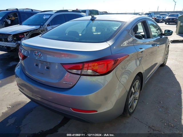 Hyundai Elantra Limited 2015 KMHDH4AE2FU328044 Image 4