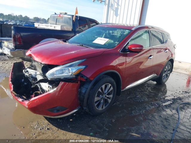 5N1AZ2MHXFN252240 Nissan MURANO SL
