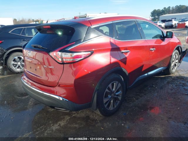 5N1AZ2MHXFN252240 Nissan MURANO SL