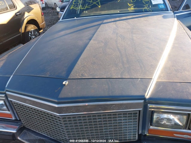 1987 CADILLAC BROUGHAM 1G6DW51Y2H9736272 Photo 9