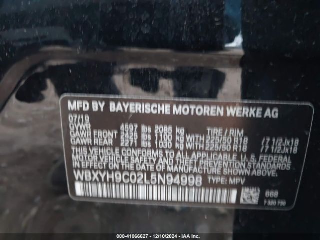 WBXYH9C02L5N94998 BMW X2 Sdrive28i