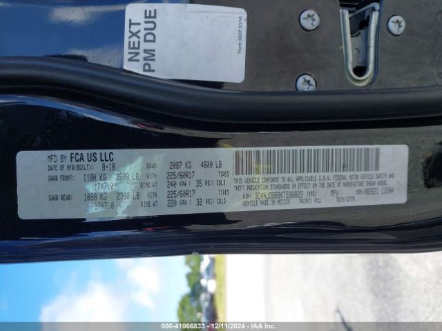3C4NJDBB9KT596823 Jeep Compass Latitude 4x4