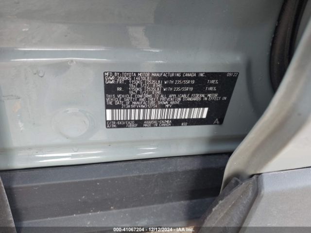 2T3A1RFV4NW312754 Toyota Rav4 Xle Premium