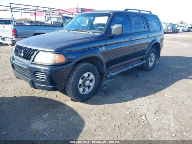2002 MITSUBISHI MONTERO SPORT JA4LS21H72J054989 Photo 1