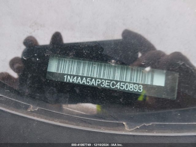 1N4AA5AP3EC450893 Nissan Maxima 3.5 Sv