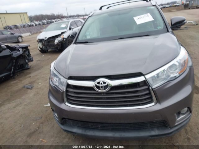 5TDDKRFH0GS236412 Toyota Highlander Limited V6