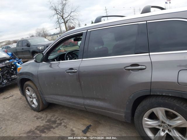 5TDDKRFH0GS236412 Toyota Highlander Limited V6