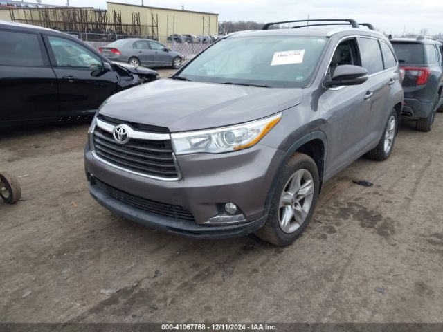 5TDDKRFH0GS236412 Toyota Highlander Limited V6
