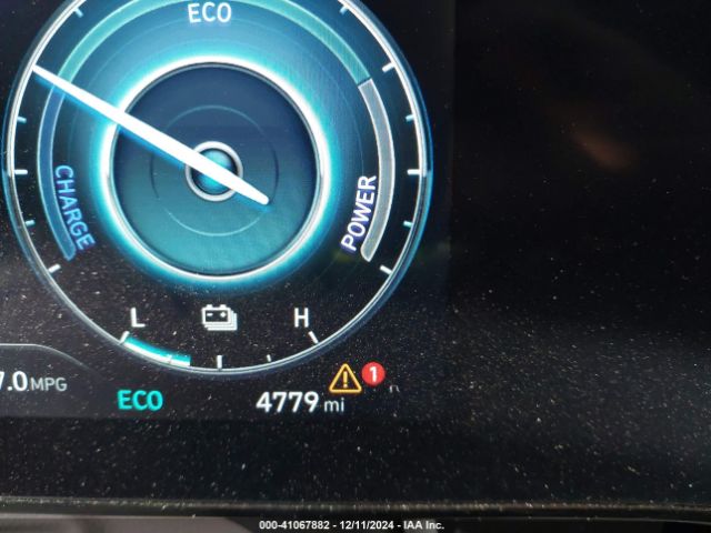 KMHLM4DJXRU103438 Hyundai Elantra Hybrid Blue