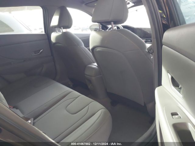 KMHLM4DJXRU103438 Hyundai Elantra Hybrid Blue