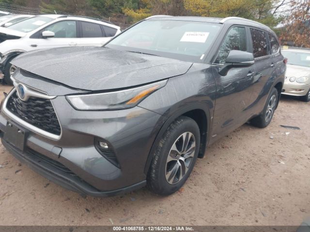 5TDKBRCH6PS125956 Toyota Highlander Hybrid Xle