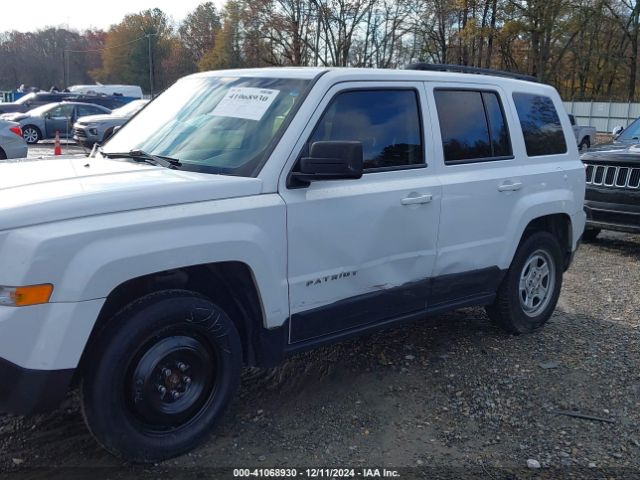 1C4NJPBB0FD122224 Jeep Patriot Sport