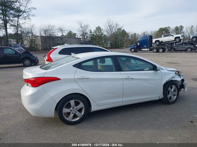2013 Hyundai Elantra Gls მანქანა იყიდება აუქციონზე, vin: 5NPDH4AE9DH312919, აუქციონის ნომერი: 41068976