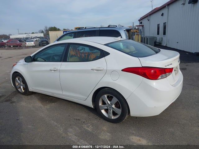 2013 Hyundai Elantra Gls მანქანა იყიდება აუქციონზე, vin: 5NPDH4AE9DH312919, აუქციონის ნომერი: 41068976