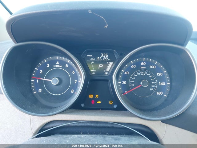 2013 Hyundai Elantra Gls მანქანა იყიდება აუქციონზე, vin: 5NPDH4AE9DH312919, აუქციონის ნომერი: 41068976