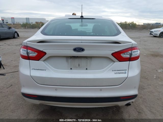 3FA6P0RU0GR371283 Ford Fusion Hybrid Titanium