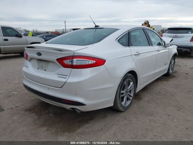 3FA6P0RU0GR371283 Ford Fusion Hybrid Titanium