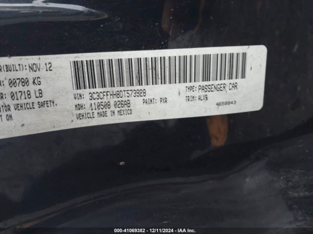 2013 FIAT 500 3C3CFFHH8DT573928 Photo 8