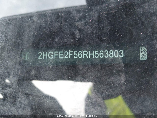Honda Civic Sport 2024 2HGFE2F56RH563803 Image 9