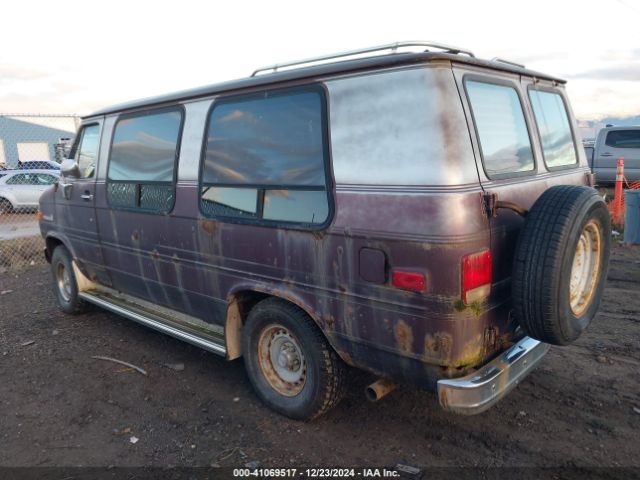 1992 GMC RALLY WAGON / VAN 2GDEG25K9N4504012 Photo 2