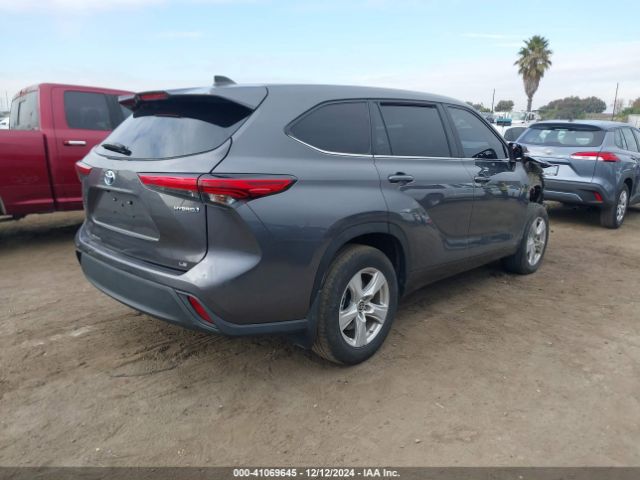 5TDZARAHXPS526544 Toyota Highlander Hybrid Le