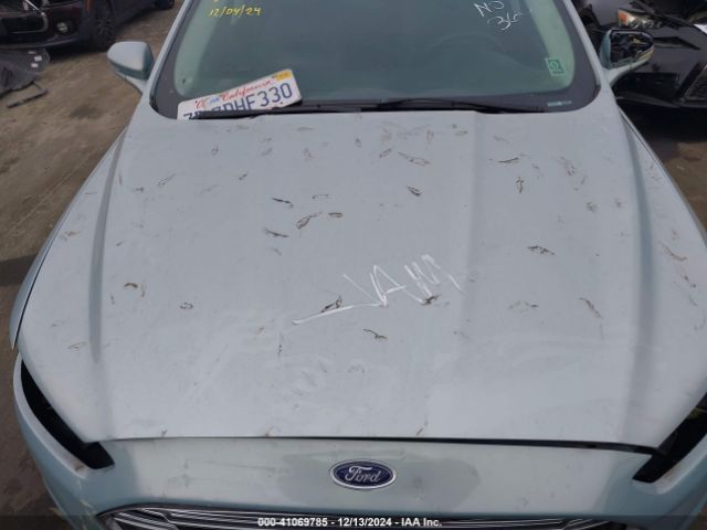 3FA6P0LU9ER241637 Ford Fusion Hybrid Se