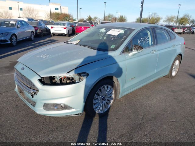 3FA6P0LU9ER241637 Ford Fusion Hybrid Se