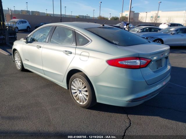 3FA6P0LU9ER241637 Ford Fusion Hybrid Se