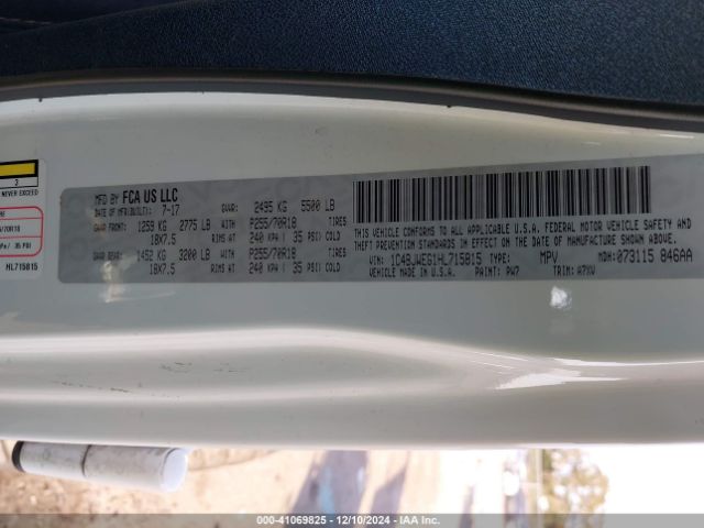 1C4BJWEG1HL715815 Jeep Wrangler Unlimited Sahara 4x4