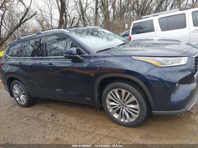5TDEBRCH4PS107887 Toyota Highlander Hybrid Platinum