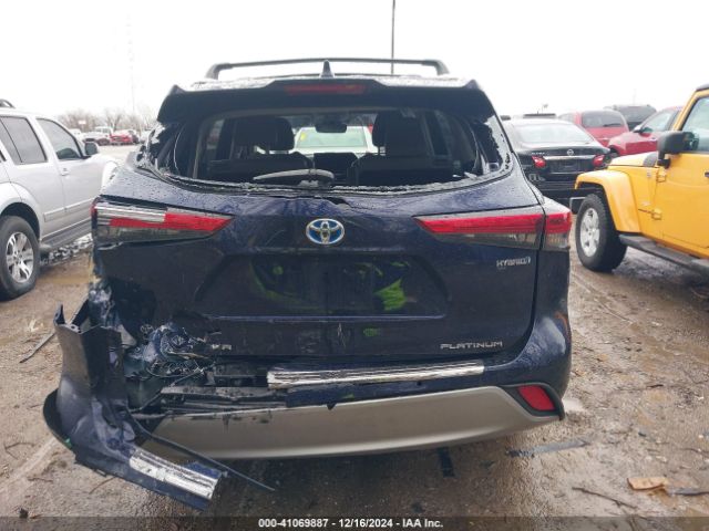 5TDEBRCH4PS107887 Toyota Highlander Hybrid Platinum