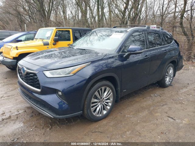 5TDEBRCH4PS107887 Toyota Highlander Hybrid Platinum