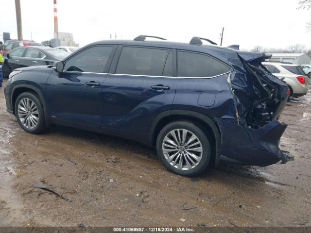5TDEBRCH4PS107887 Toyota Highlander Hybrid Platinum