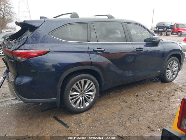 5TDEBRCH4PS107887 Toyota Highlander Hybrid Platinum